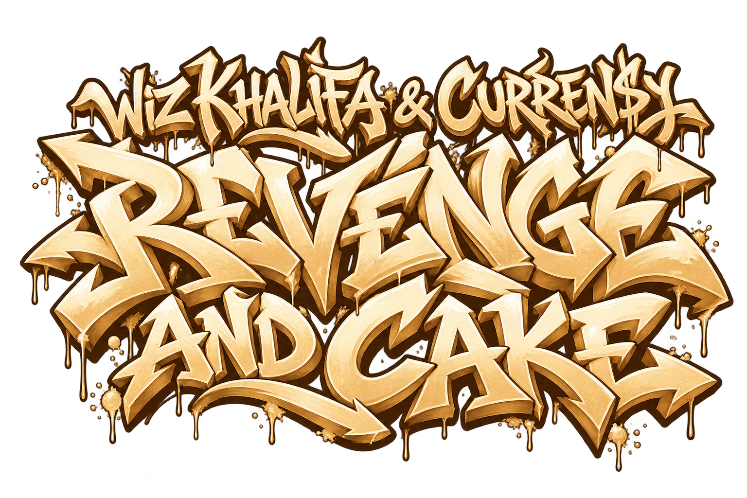 Revenge and Cake — Wiz Khalifa & Curren$y｜CRATE DIGGIN｜DJ Naoyaman