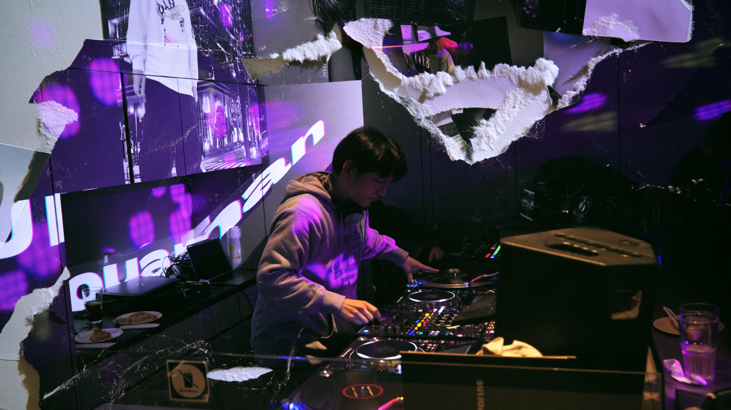 DJ NaoyamanのDJパフォーマンス・コラージュ（ユーザー提供）