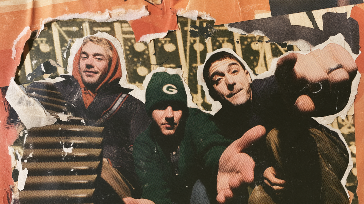 Beastie Boysのコラージュ画像（ユーザー提供）