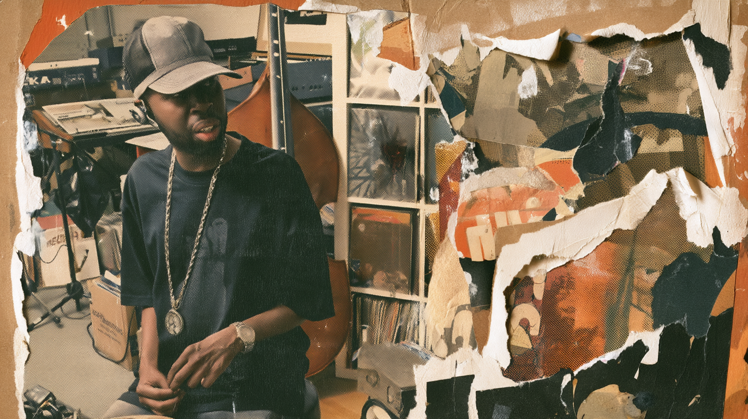 J Dilla / Jay Deeのコラージュ画像（ユーザー提供）