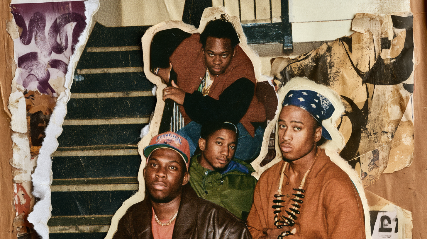A Tribe Called Questのコラージュ画像（ユーザー提供）